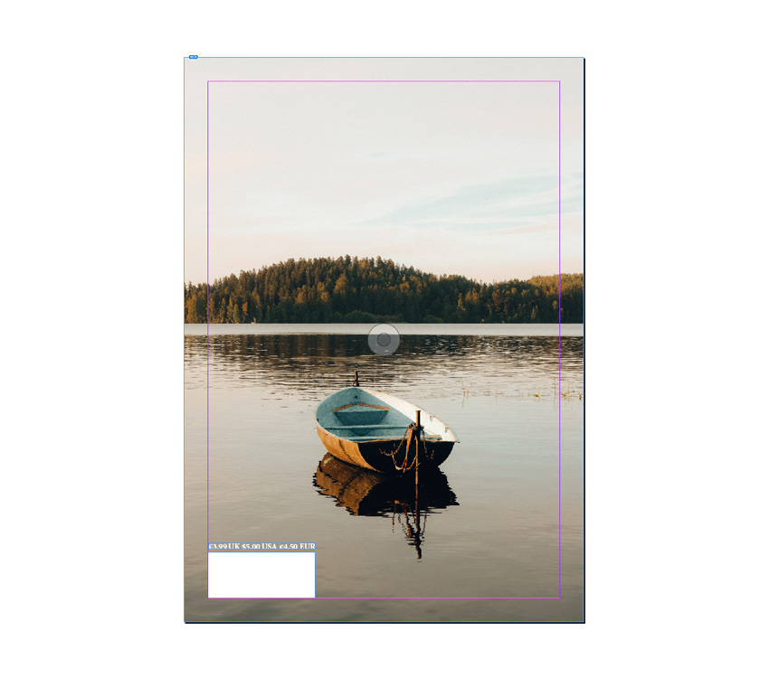 page size page tool resize indesign