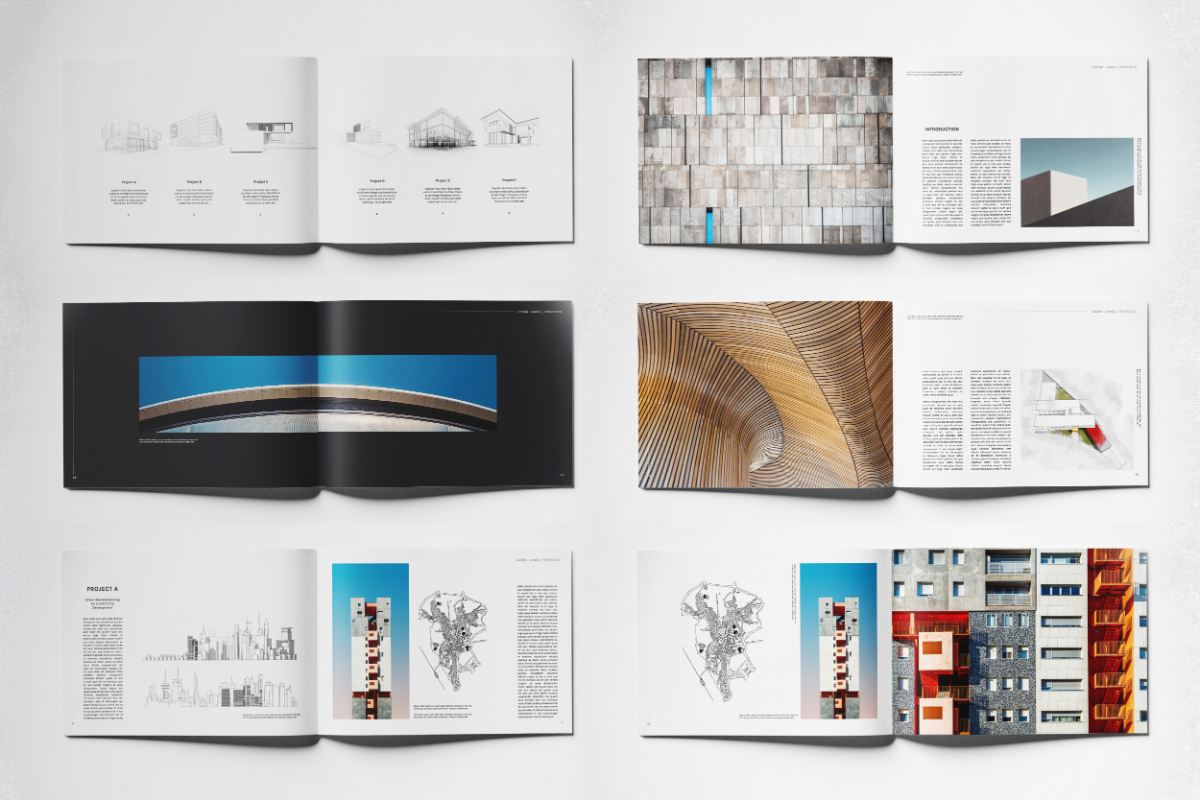 architecture portfolio template bundle architect portfolio template interior design portfolio landscape portfolio template indesign portfolio template free portfolio template for indesign architecture portfolio indesign