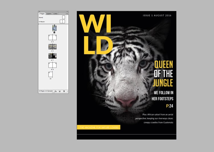 indesign master pages masters magazine design