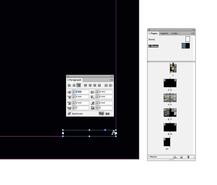 indesign master pages masters magazine design