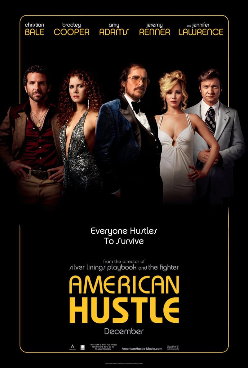 american hustle jennifer lawrence poster design movie indesign