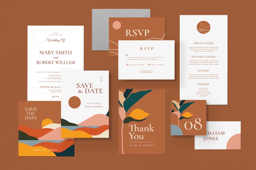 boho wedding invite earth colors wedding invite template save the date template mediterranean wedding invite vacation wedding invite italy wedding invite spain wedding invite wedding invitation template best wedding invite designs canva wedding templates indesign wedding templates