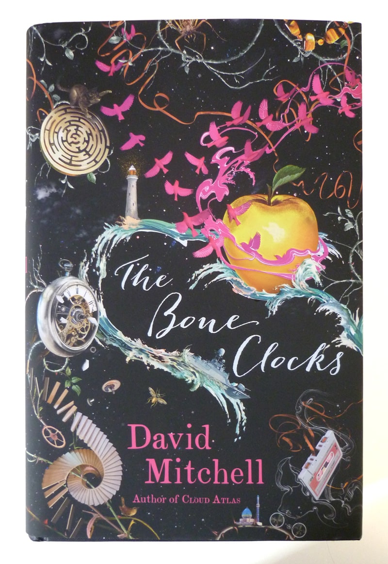 bone clocks david mitchell cover design