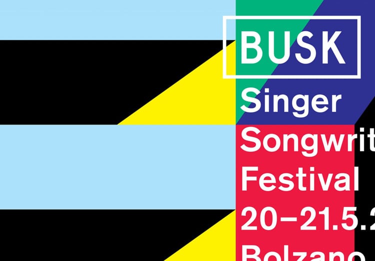 retro branding brand design brand identity mondrian primary colors bauhaus swiss school busk music festival