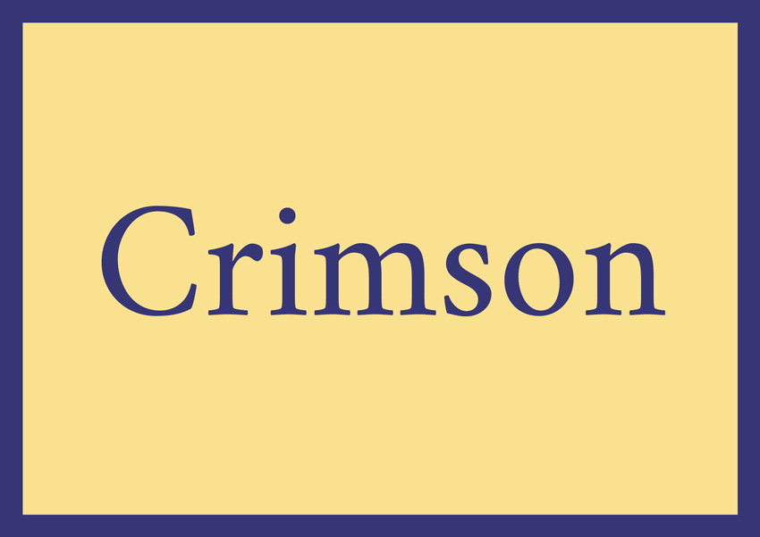 best free serif fonts traditional fonts crimson