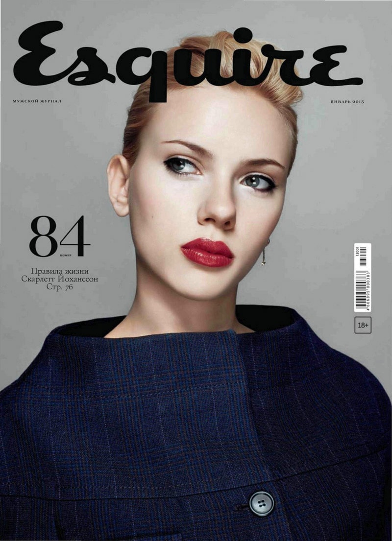 magazine cover design inspiration indesign minimal esquire russia