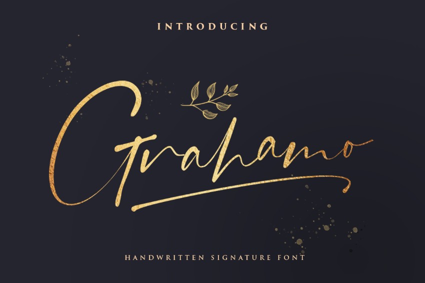 grahamo script font free font autumn fonts fall fonts cosy fonts cosy aesthetic hygge fonts hand-drawn fonts seasonal fonts winter fonts typography trends font inspiration