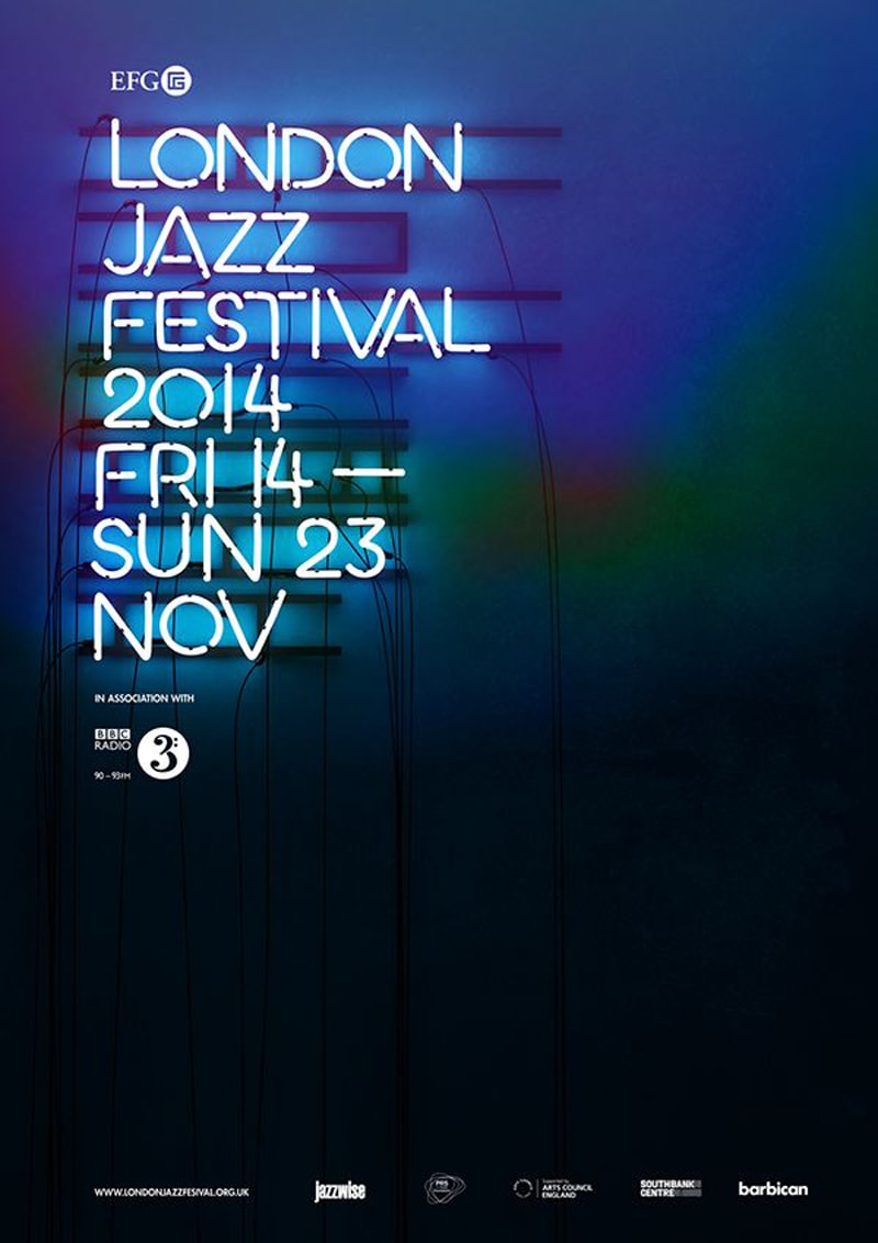 flyer design promotional marketing london jazz festival