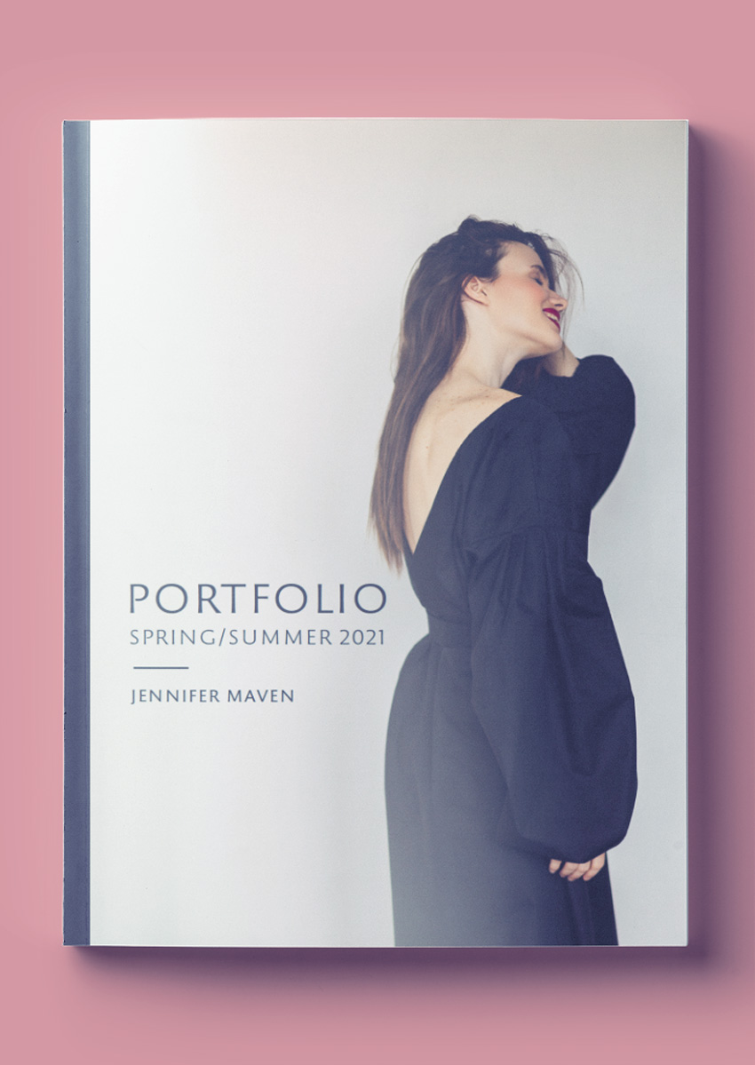 fashion portfolio fashion lookbook free indesign template