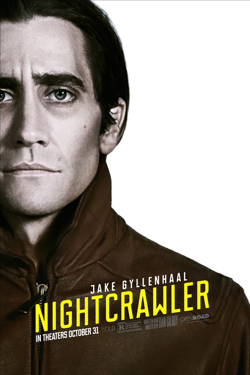 nightcrawler poster design movie indesign