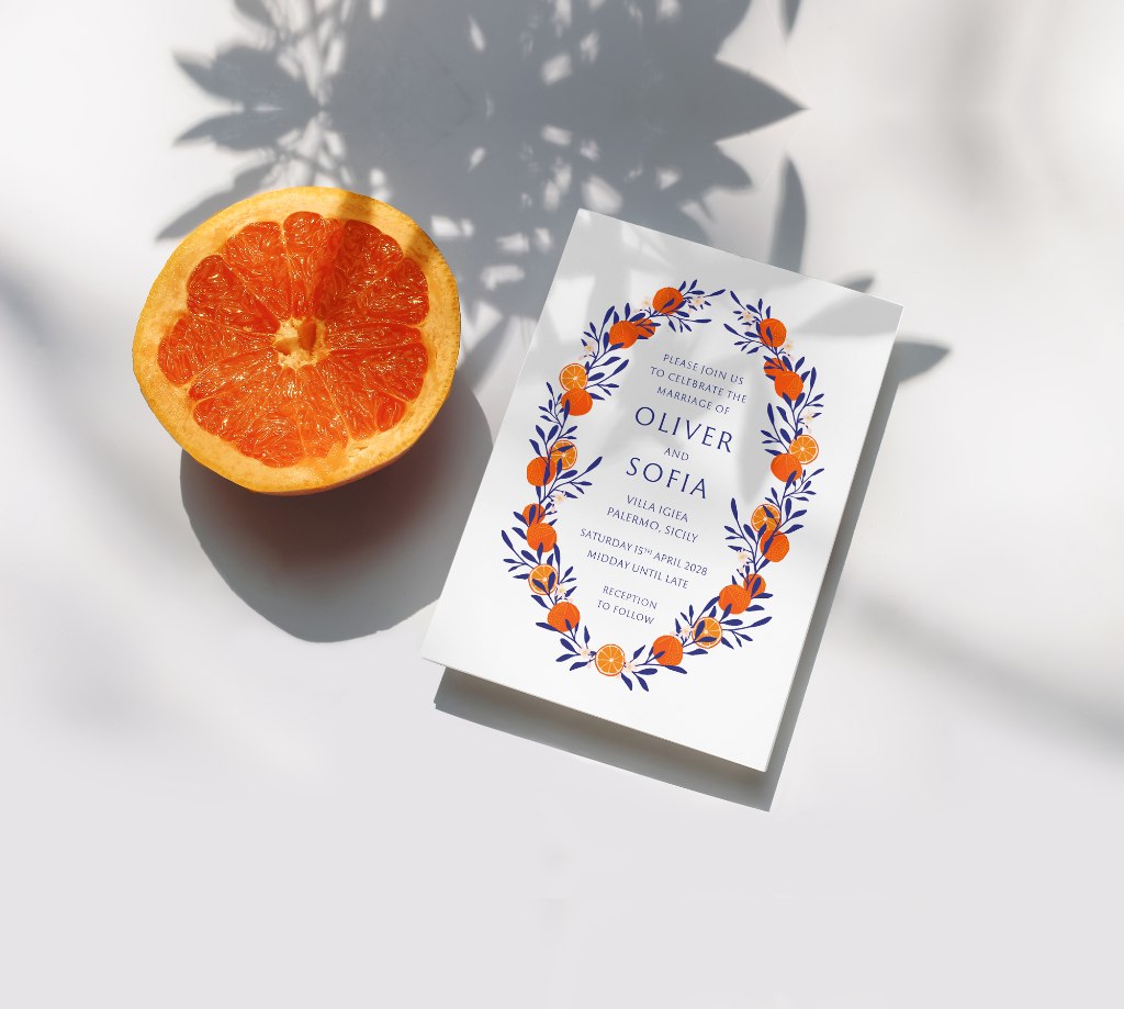 orange grove wedding invite template save the date template mediterranean wedding invite vacation wedding invite italy wedding invite spain wedding invite wedding invitation template best wedding invite designs canva wedding templates indesign wedding templates