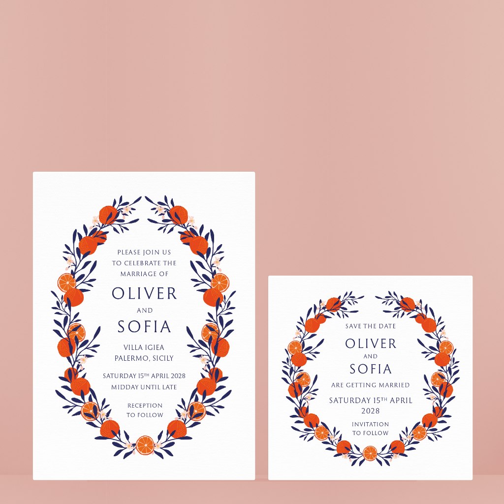 orange grove wedding invite template save the date template mediterranean wedding invite vacation wedding invite italy wedding invite spain wedding invite wedding invitation template best wedding invite designs canva wedding templates indesign wedding templates