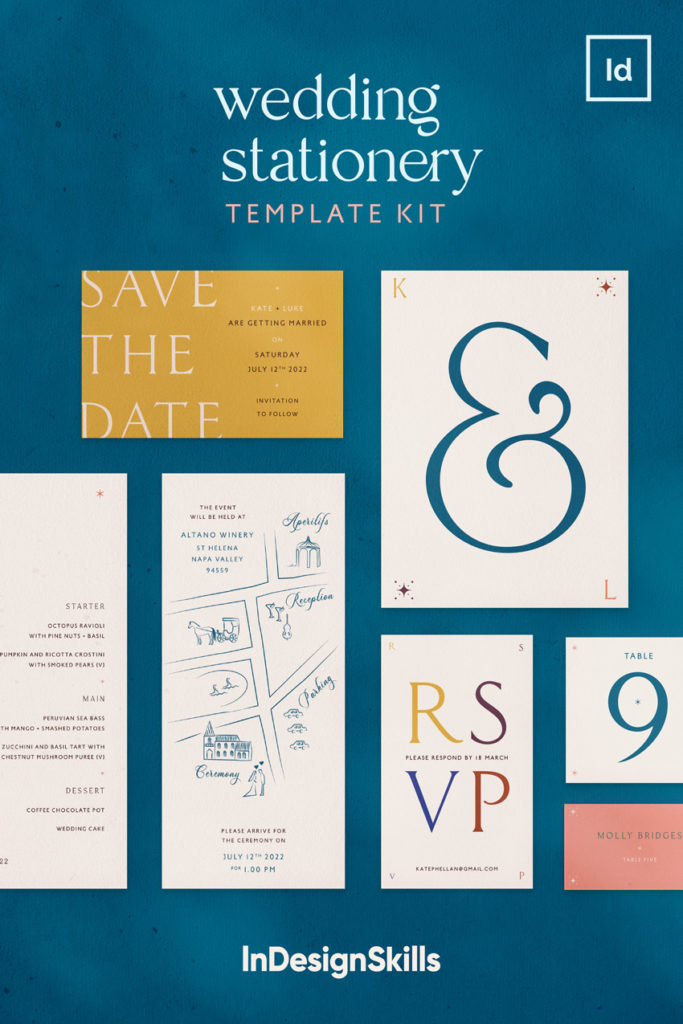 bohemian stylish wedding stationery templates wedding invite template set indesign wedding name cards rsvp cards table number menu template event wedding save the date card template