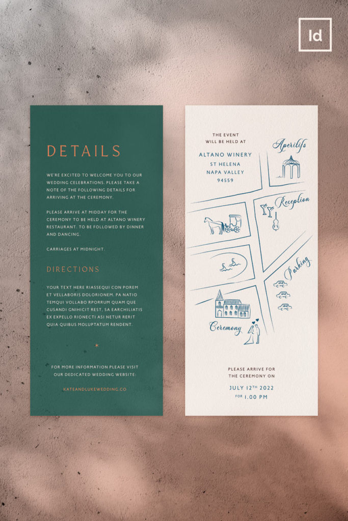 bohemian stylish wedding stationery templates wedding invite template set indesign wedding name cards rsvp cards table number menu template event wedding save the date card template