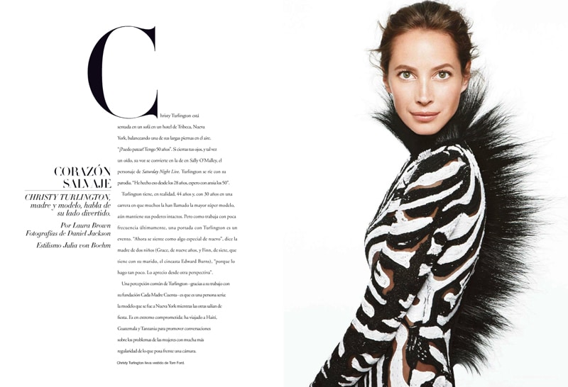 indesign inspiration playful text typography harper's bazaar spain