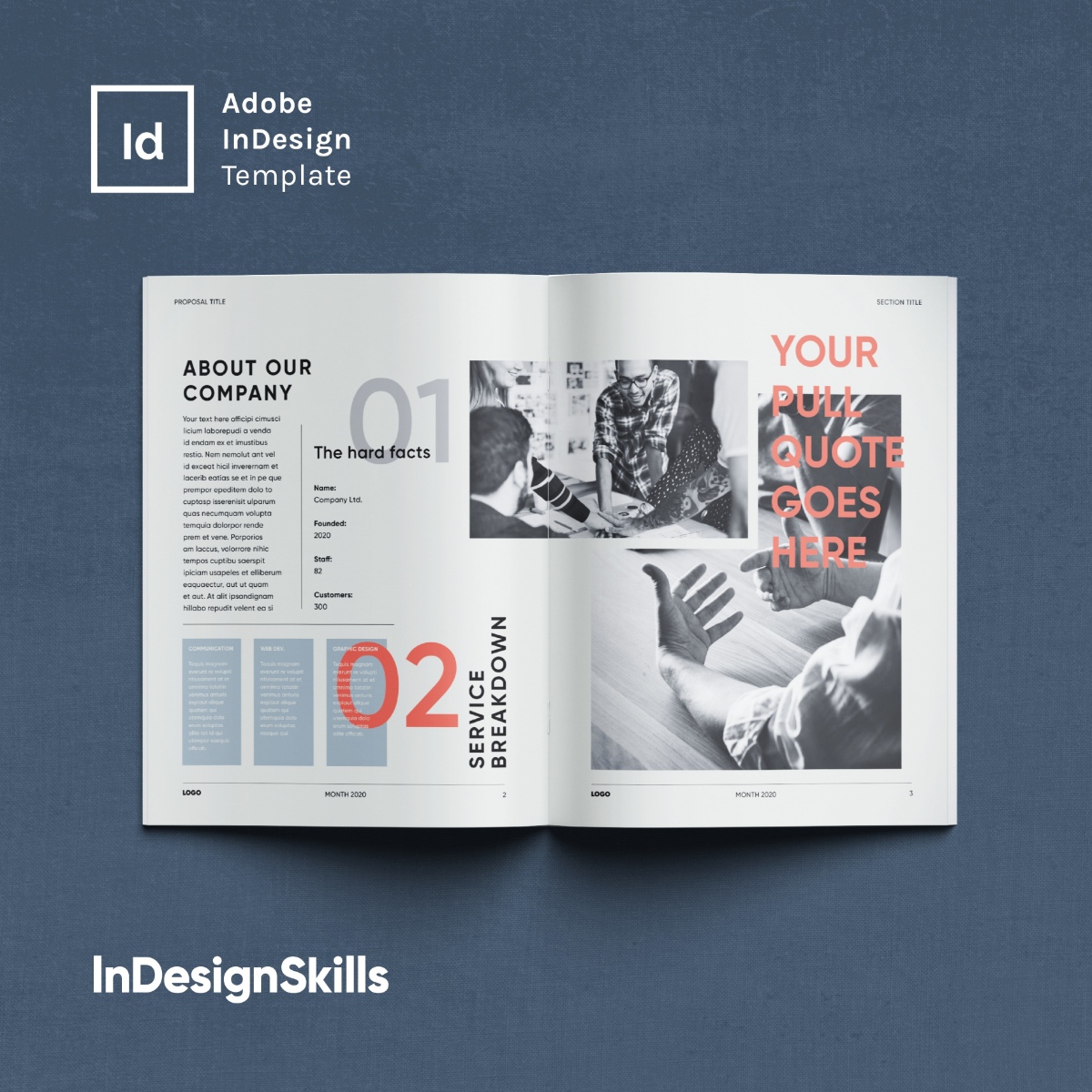 proposal template adobe indesign download proposal template indesign proposal indesign report template indesign client case indesign client case study free download