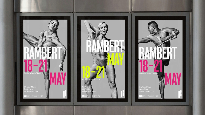 rambert dance branding graphic design trends 2023 font trends 2023 branding trends 2023 most inspirational graphic design trends 2023 what's trending 2023