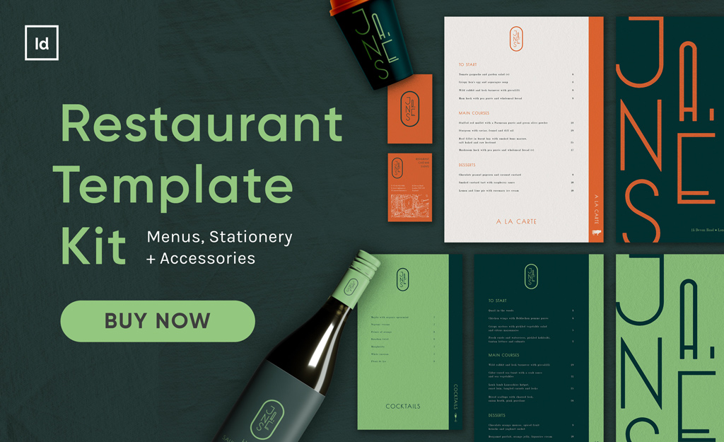 restaurant template kit indesign template kit template bundle menu template restaurant menu design bar menu cafe menu wine label