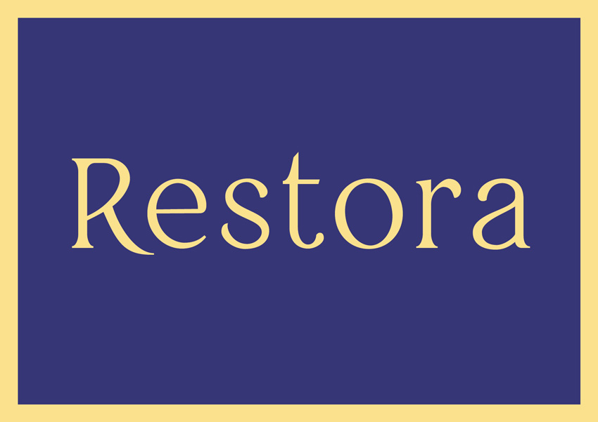 best free serif fonts traditional fonts restora