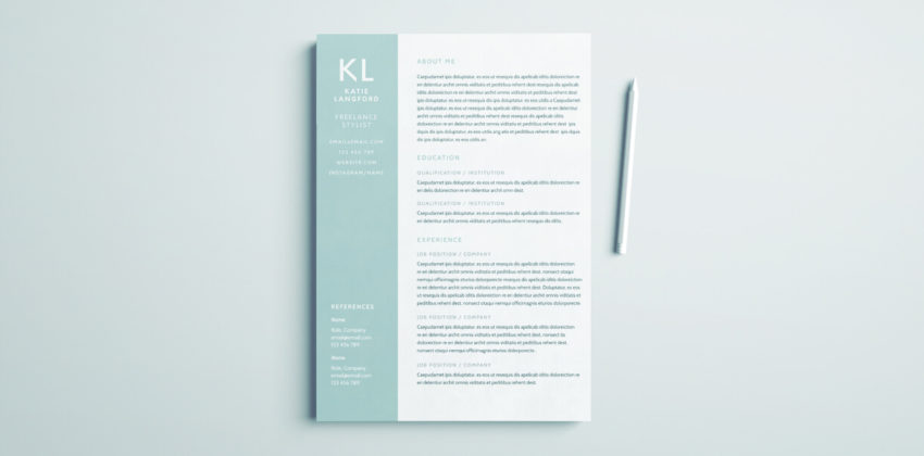 indesign tutorials for beginners resumes cv