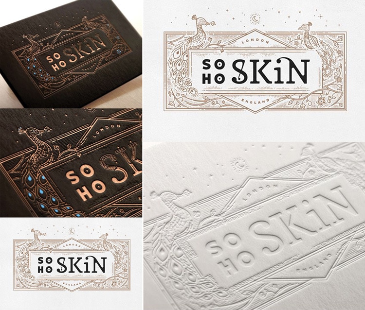 ye olde studio letterpress vintage branding packaging logo