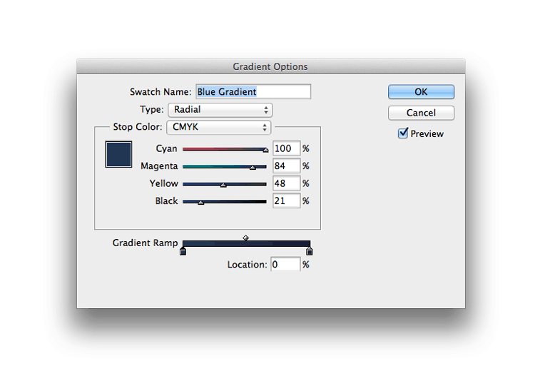 indesign tutorial book cover paperback gradient swatch