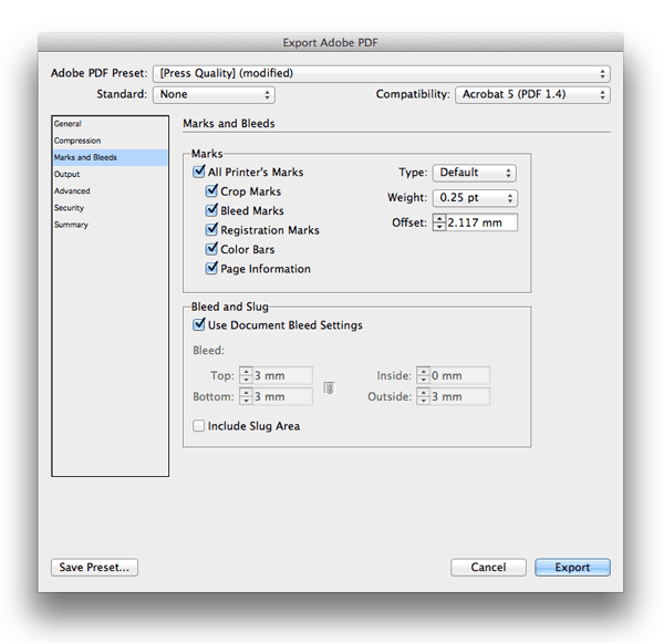 indesign skills basics tutorials bleed inside edge pdf