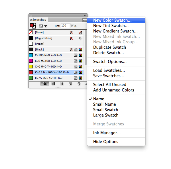 rich black true black print indesign swatches